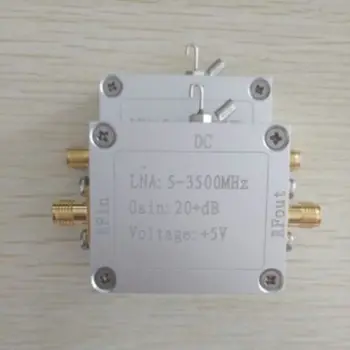 1 бр. нов широколентов усилвател 5-3500 Mhz 20 db RF