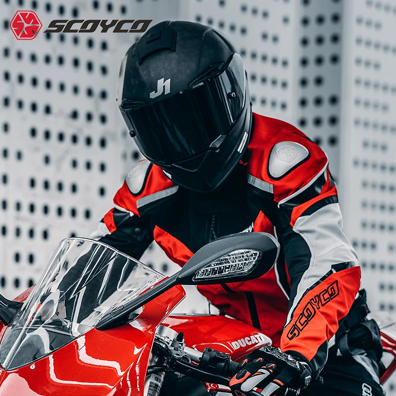 CE Scoyco JK103 Защитно облекло за каране на мотоциклет, мъжки пролетно-лятна окото дишаща защитно ежедневни яке за моторните състезания0