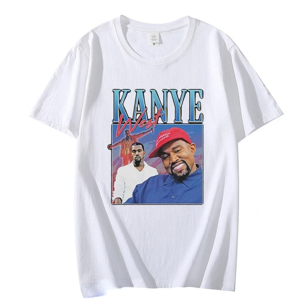 Нова Тениска в стил Хип-Хоп Kanye West 90-те години, Реколта тениска с графика за Мъже, Тениски, Градинска Мъжки Дрехи, Графични Тениски, Тениски, Потници0