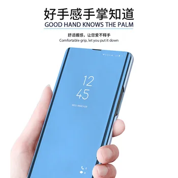 2023 Умен Огледален Флип Калъф за телефон Huawei P30 P10 Plus P8 P9 P20 Lite 2018 2019 Калъф Huawei Mate 8 9 10 20 20X30 Pro Ca