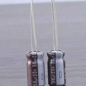 20pcs електролитни кондензатори Nichicon PB 56 icf 35 в 56mfd 105 ℃ 6,3*11 мм