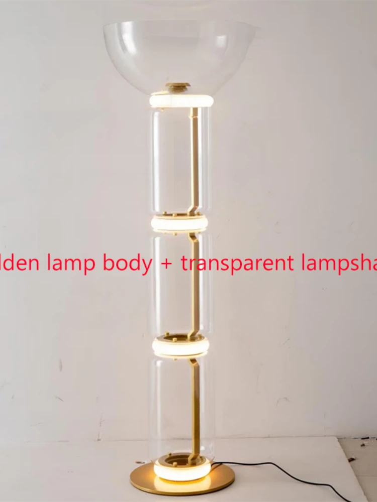Скандинавски минималистичен стъклена лампа, led лампиона, модерна всекидневна, ъглов диван, Начало декор, нощна лампа за спални, настолна лампа3