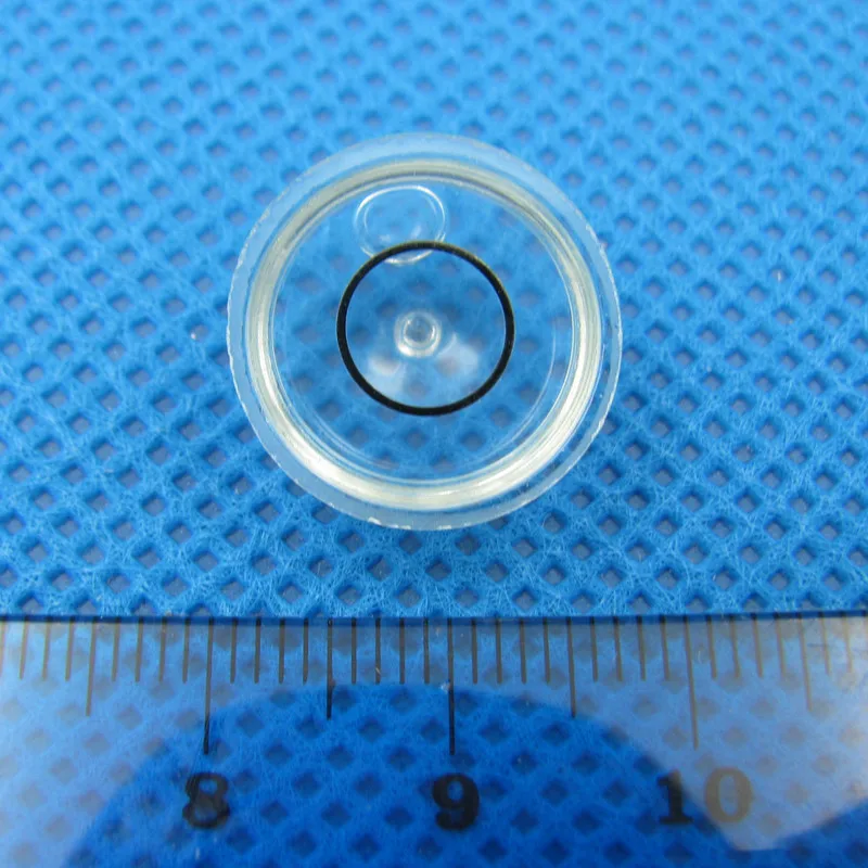 17*8 мм Универсален транспортир през Цялата пузырьковый ниво стъклен ниво пузырьковый през цялата стъклен флакон с кръгови измерител на нивото на водата4