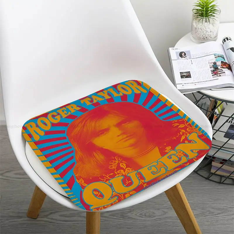 Модни група Queen Фреди Меркюри, креативна възглавница за седалка, офис стол за хранене, порести подложка за дивана, нескользящий подложка за бедрата4
