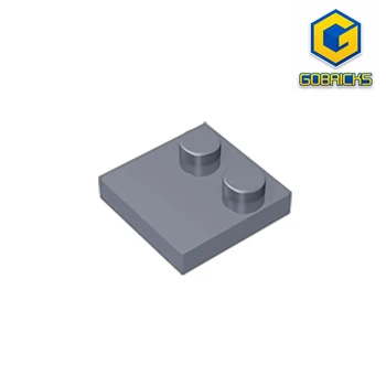 Gobricks MOC Bricks Съвместими частици събрание 33909 2x2 половин ръб 2 тонколони основата на Строителни блокове Детайли, Детски играчки