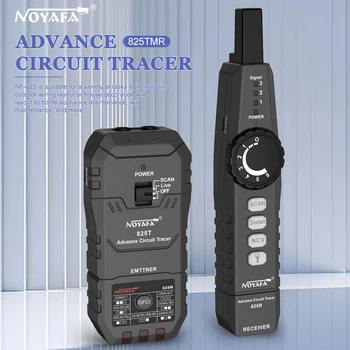 NOYAFA NF-825, кабелна тракер, практичен локатор телефонни линии, детектор на Подземни кабели, професионален кабел на търсещия, практичен инструмент