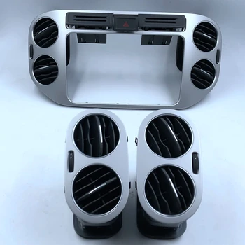 OEM климатик на арматурното табло, вентилационни щори на задното отдушник на променлив ток, за VW Tiguan