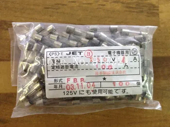 [ZOB] Внос на японски РЕАКТИВЕН ПРЕДПАЗИТЕЛ FBR 5X20 4A 250V оригинален микро-стъкло - 200 бр./лот