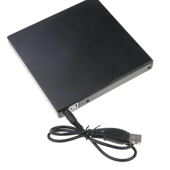 Външен DVD-корпус 12,7 мм, USB 2.0, външен DVD/CD-ROM, калъфче за вашия лаптоп, настолен КОМПЮТЪР, оптично устройство SATA To SATA