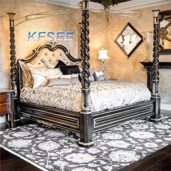 Идеален за Proqgf Castle Kfsee Луксозно легло за спалня