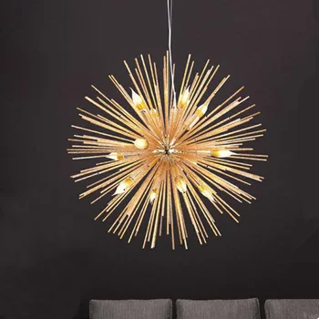 кристална топка, окачени турски лампи, кръгъл железен полилей, с настолна лампа, начало декор, модерен стъклен окачен лампа