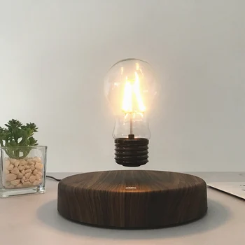 Настолна лампа с магнит левитацией, креативна плаващ led лампа за подарък за рожден Ден, плаващ е нощна светлина за украса на вашия домашен офис