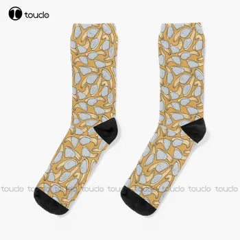 Нови чорапи Geoduck Clams За жени, спортни Чорапи, Персонални Чорапи за възрастни Унисекс по Поръчка, Популярни Подаръци