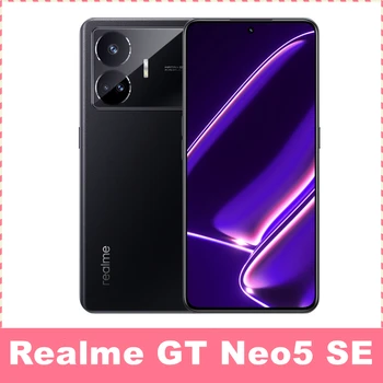 Отключени смартфон Realme GT Neo5 NEO 5 SE Snapdragon 7 + Gen 2 (4 nm) 6,74 инча 1,5 K AMOLED SuperVOOC 100 W 5500 mah 64 Mp с NFC 5G