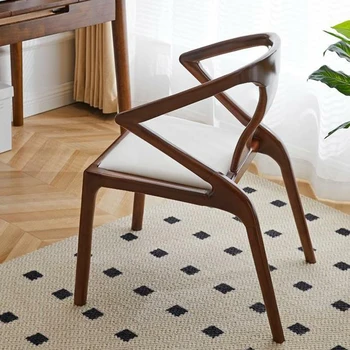 Подови минималистичные модерни трапезни столове на скандинавския дизайн, реколта трапезни столове, Кухненски столове за почивка, Sillas Comedores, Съвременни Мебели