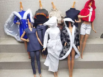 Рядка облекло за кукли Барби с тялото 1/6 кукли за йога, за подмяна на дрехите на принцесата, аксесоари 