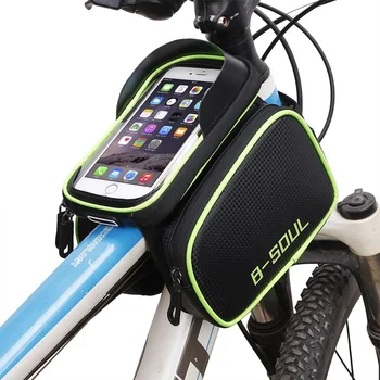 Седельная чанта за планински велосипед Лесно запознат, водоустойчив калъф за телефон с голям капацитет